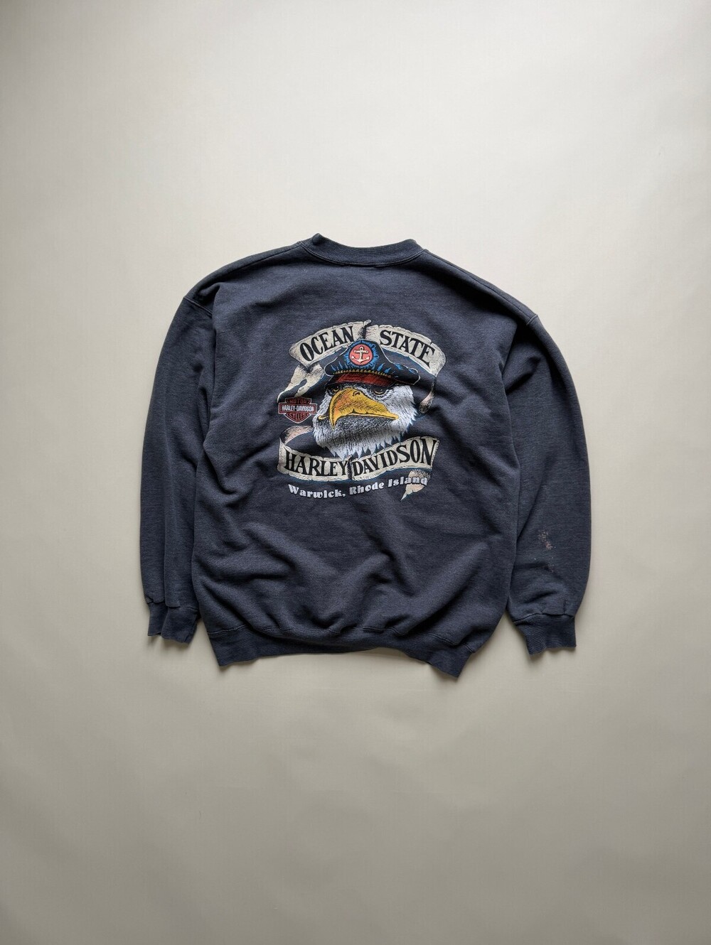 Vintage Harley Davidson Warwick Rhode island Crewneck - Picture 5 of 7